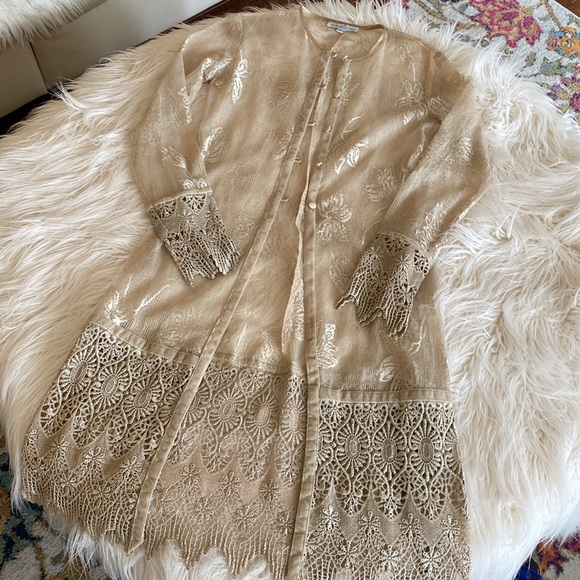 Vintage THE WHITE House long cardigan - Picture 1 of 15